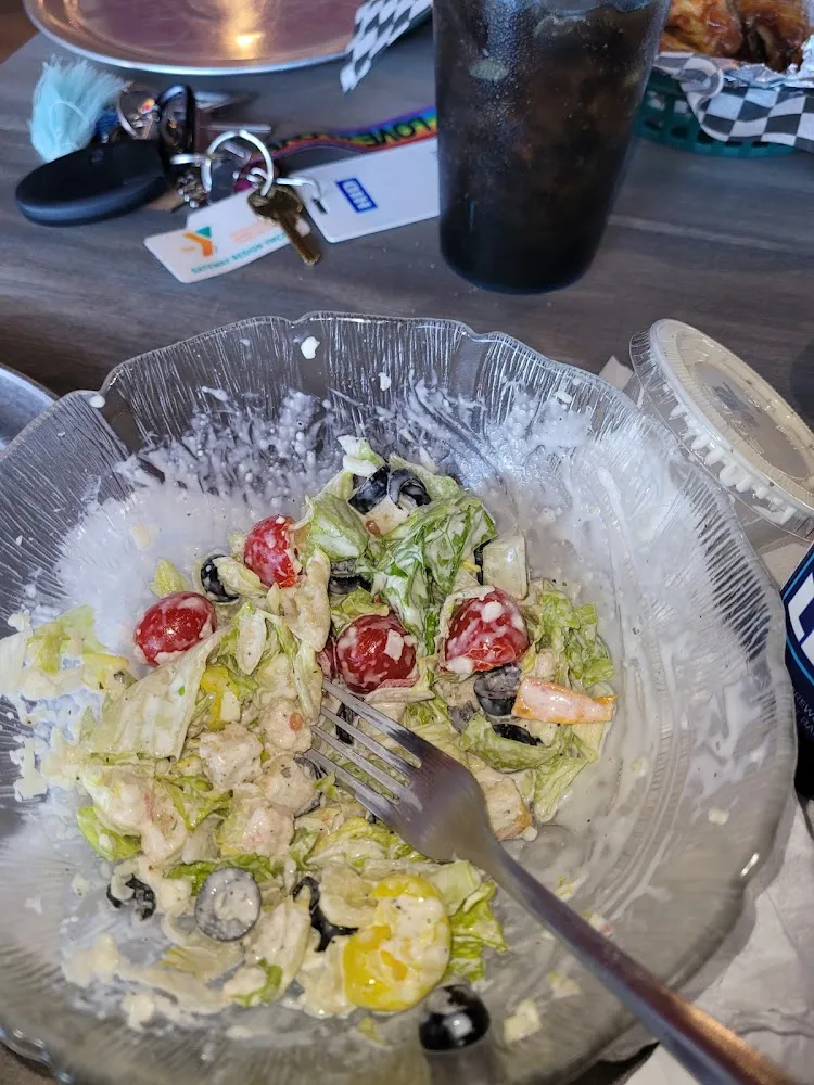 Garden Salad Homemade Ranch
