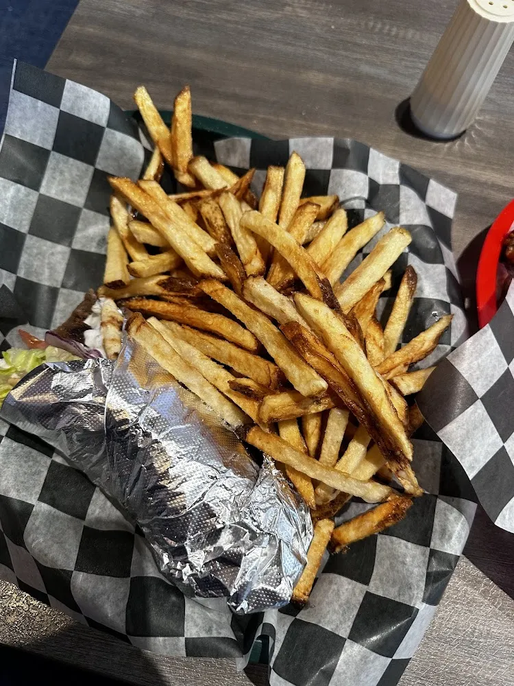 Gyro with Fries