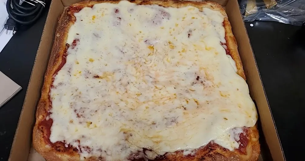 Sicilian Cheese Pizza